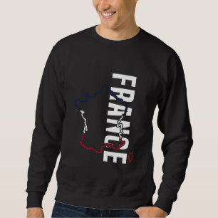 Moletom França Presente Bandeira Francesa Bandeira Eiffel