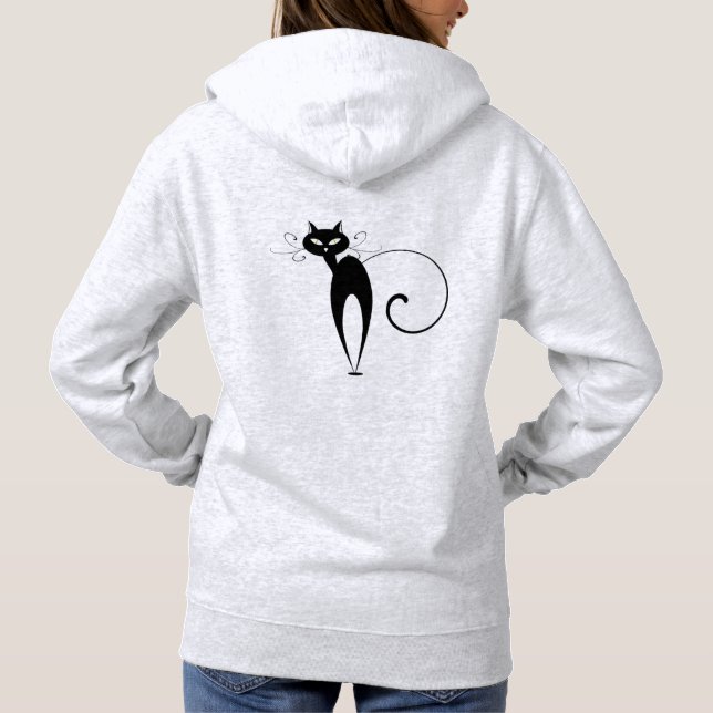 Moletom "FRANCAIS" - Princesse de Luxe - Logotipo Chat Noi (Verso)