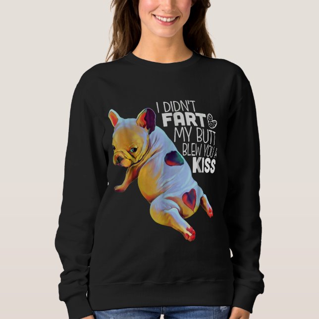 Moletom Francês Buldogue Engraçado (Frente)
