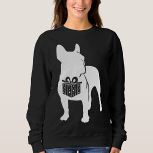 Moletom Francês Bulldog Christmas Dog Frenchie