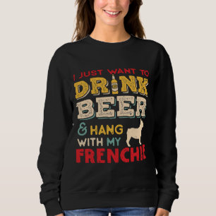 Moletom Francês Bulldog Frenchie Pai Beer Lover