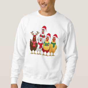 Moletom Frango de Natal Engraçado