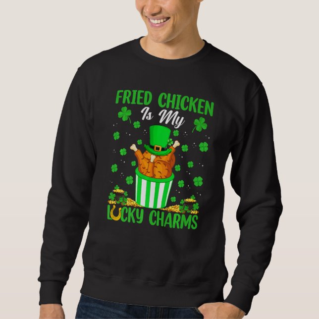 Moletom Frango Engraçado É Minha Rua De Charme Feliz Patri (Frente)