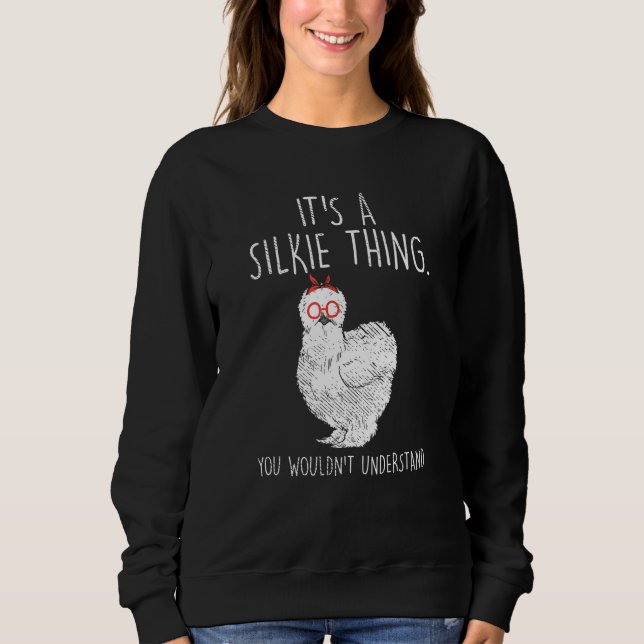 Moletom Frango Silkie Chicken (Frente)