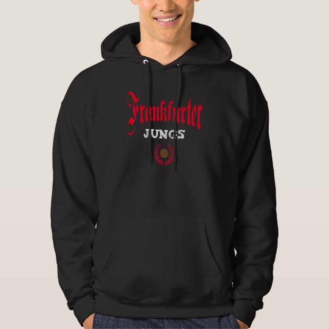Moletom Frankfurter Jungs Frankfurt Ventiladores Ultras E  (Frente)
