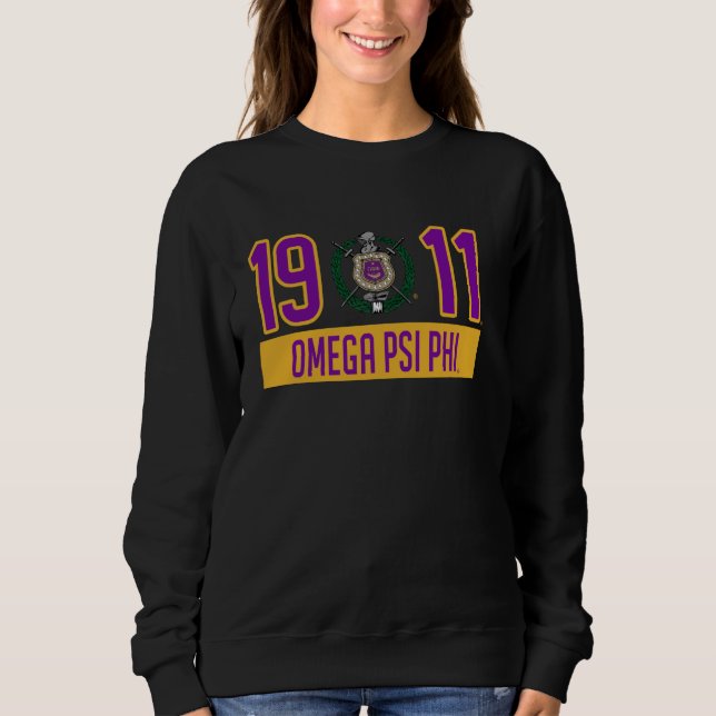 Moletom Fraternidade Phi Omega Psi Paraphernalia, Omega Ps (Frente)