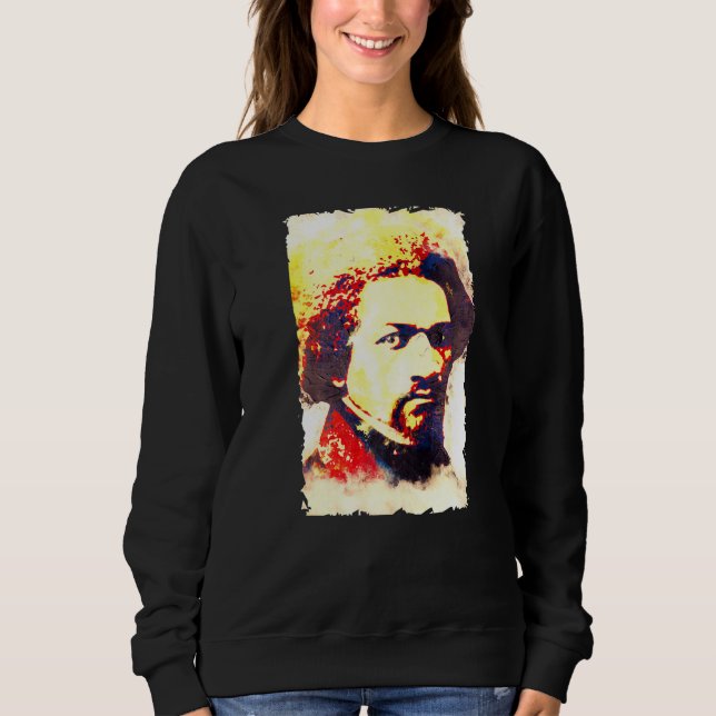 Moletom Frederick Douglass Herói Americano Mês da História (Frente)