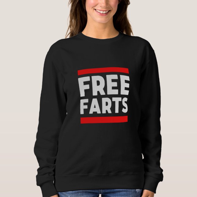 Moletom Free Farts Weird Free Hugs Parody For Mexican Food (Frente)