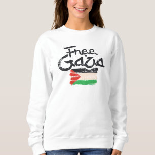 Moletom Free Gaza - Peace For Palestine