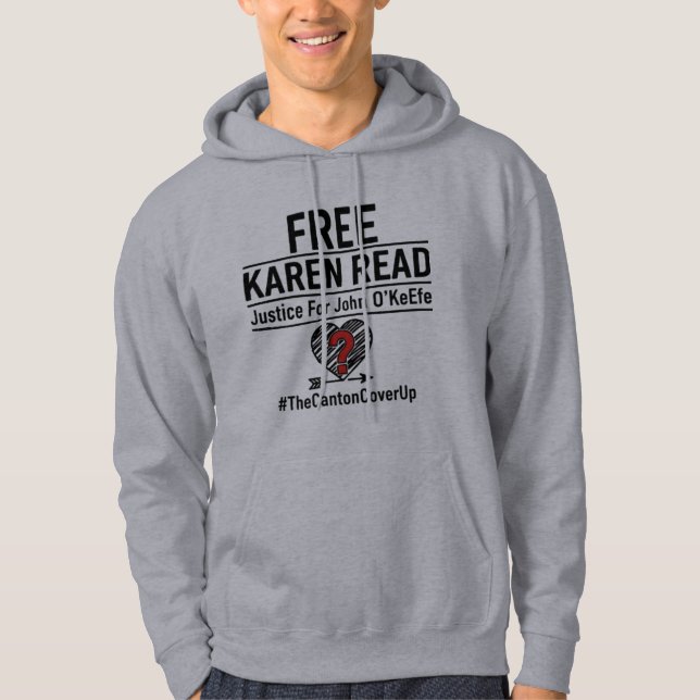 Moletom Free Karen Read Hoodie - Justice For John O'Keefe  (Frente)