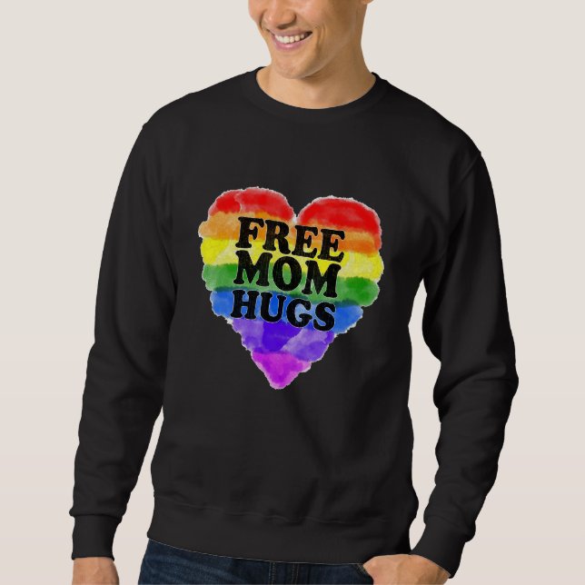 Moletom Free Mãe Hugs Lgbt (Frente)