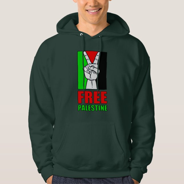 Moletom Free Palestine Hoodie (Frente)