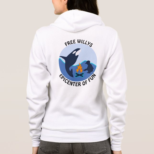 Moletom Free Willy Campfire Hoodie (Verso)