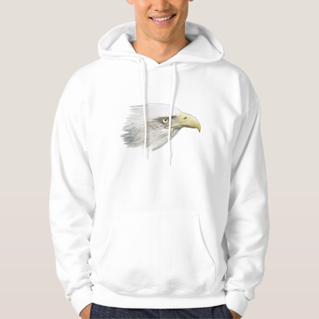 Moletom FREEDOM Bald Eagle Fashion Hoodie (Frente)