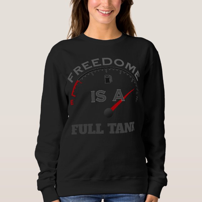 Moletom Freedom is a full tank Motorcycle and Biker (Frente)