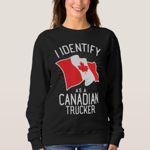 Moletom Freedom Transport 2022 I Identify As Canadense Tru