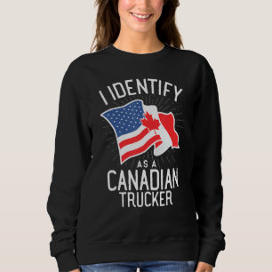 Moletom Freedom Transport 2022 I Identify As Canadense Tru
