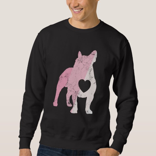 Moletom French Bulldog Valentines Day Cupid Love Dog (Frente)