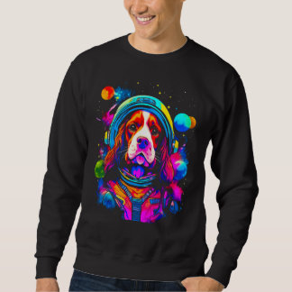 Moletom French Spaniel Dog Space Science