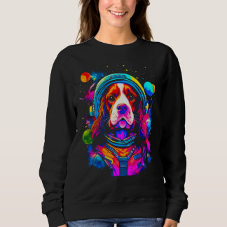 Moletom French Spaniel Dog Space Science