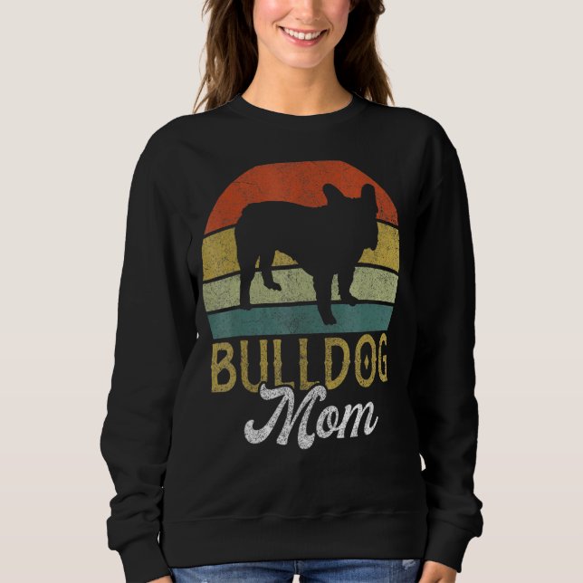Moletom Frenchie Bulldog Mama Melhor Frenchie Bulldog Mãe  (Frente)