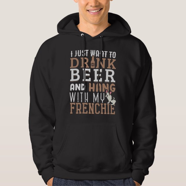 Moletom Frenchie Dad T Funny French Bulldog Dog Lover Beer (Frente)
