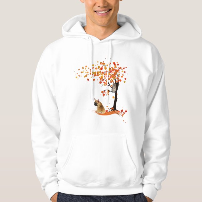 Moletom Frenchie Os Meus Animais Espirituosos Coruja Amant (Frente)