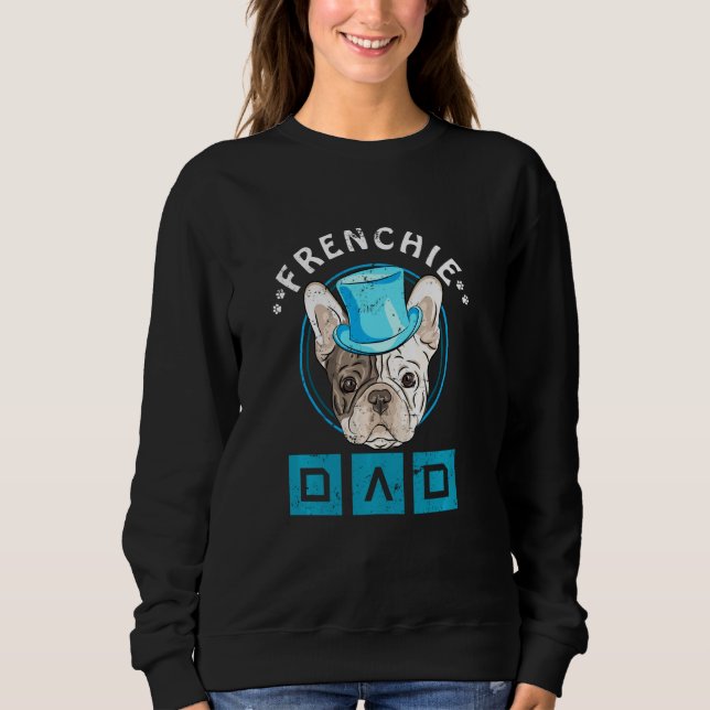 Moletom Frenchie Pai Bulldog Francês (Frente)