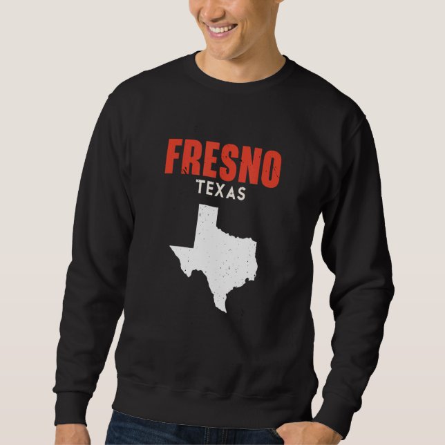 Moletom Fresno Texas EUA State America Viagem Texan (Frente)
