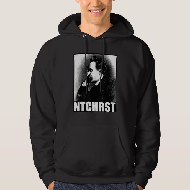 Moletom Friedrich Nietzsche Antichrist Ntchrst Funny Meme (Frente)