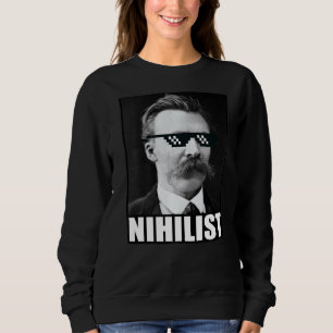 Moletom Friedrich Nietzsche Filosofia Nihilista Deus é dea
