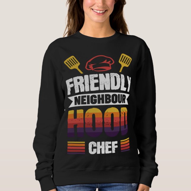 Moletom Friendly Neighbourhood Chef (Frente)