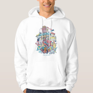 Moletom FRIENDS™ Colagem de Desenhos Animados