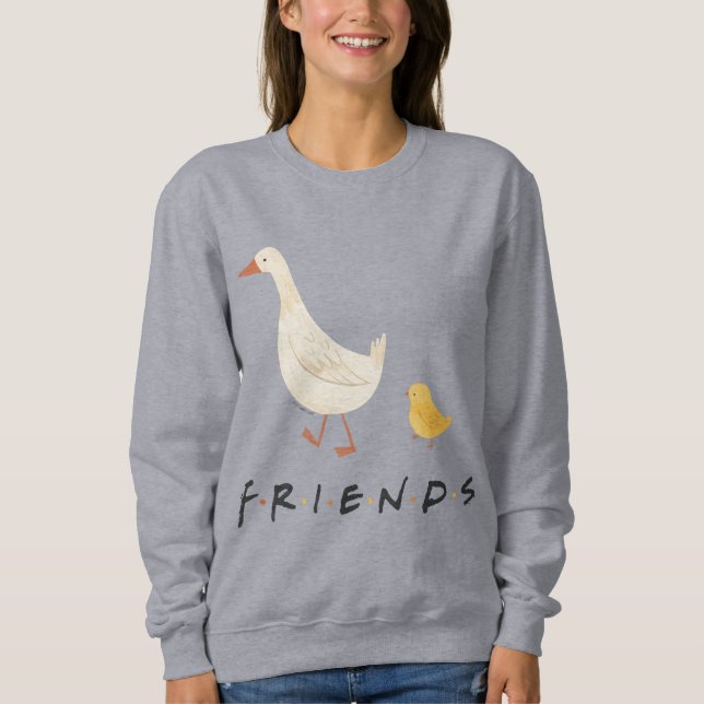 Moletom FRIENDS™ | O Pintinho e o Pato (Frente)