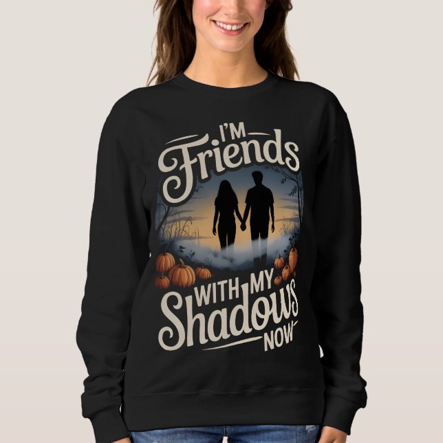 Moletom Friends with My Shadows Pumpkin Patch Tee (Frente)