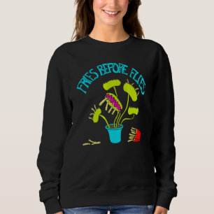 Moletom Fries Antes de Moscas Vênus Flytrap Gráfico