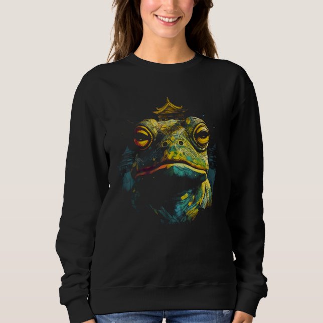 Moletom Frog artwork  animal  animal frog (Frente)