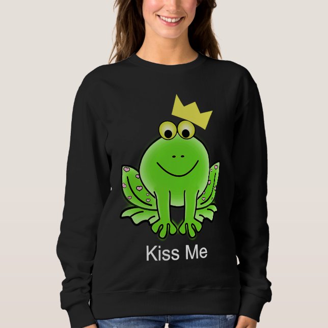 Moletom Frog Kiss Me (Frente)