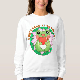 Moletom Frog Love – Cute Motivational Art
