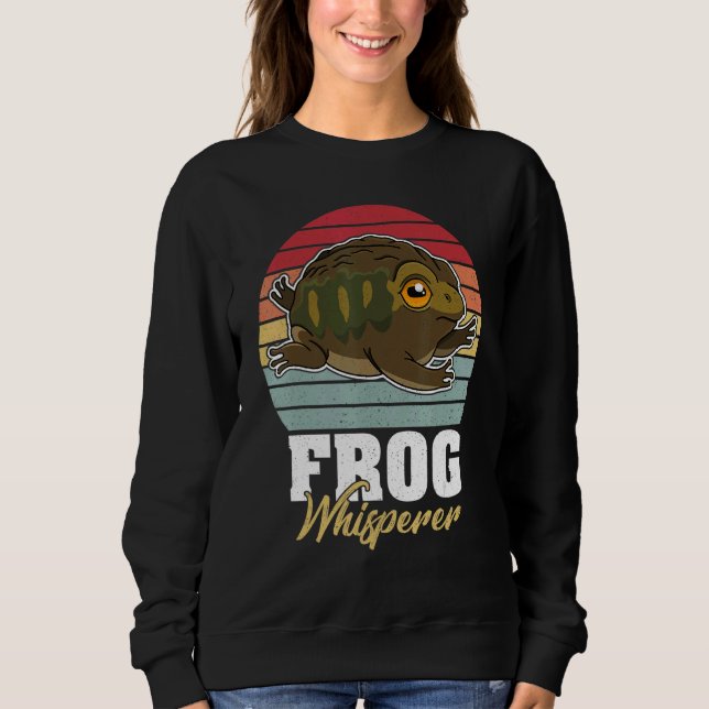 Moletom Frogs Toads Biology Biologist Humor Saying Amphibi (Frente)
