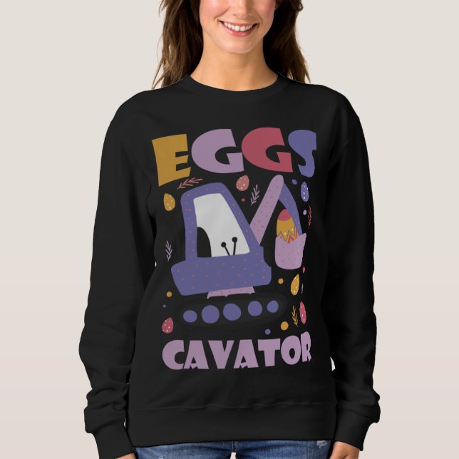 Moletom Frohe Ostern Children's T-Shirt for Boys and Girls (Frente)