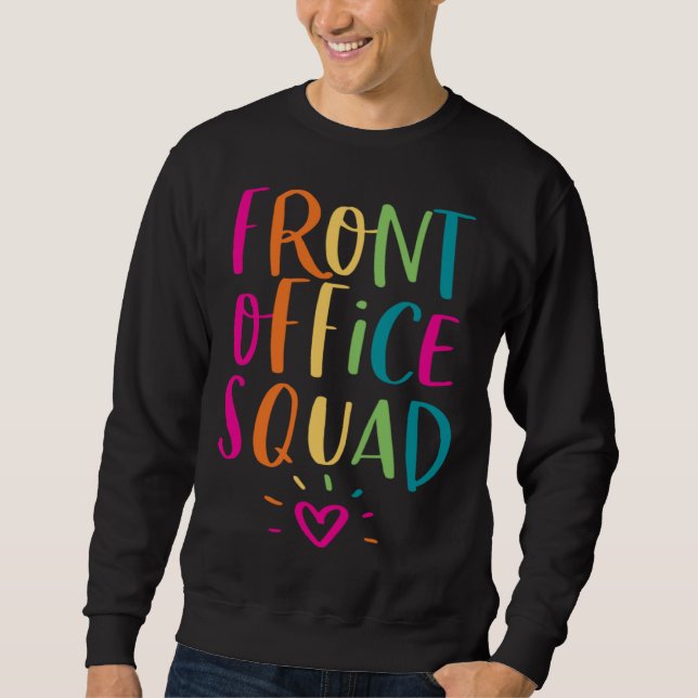 Moletom Front Office Squad Administrative Admin Assistant  (Frente)