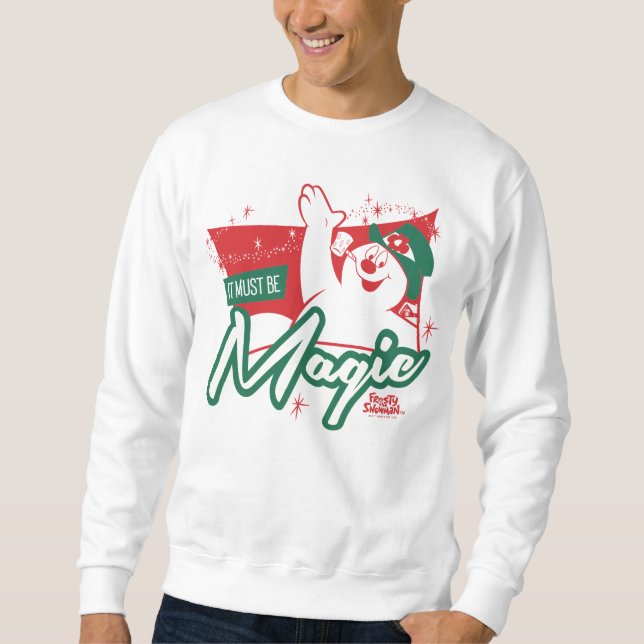 Moletom Frosty, o Neve - Deve Ser Magia (Frente)