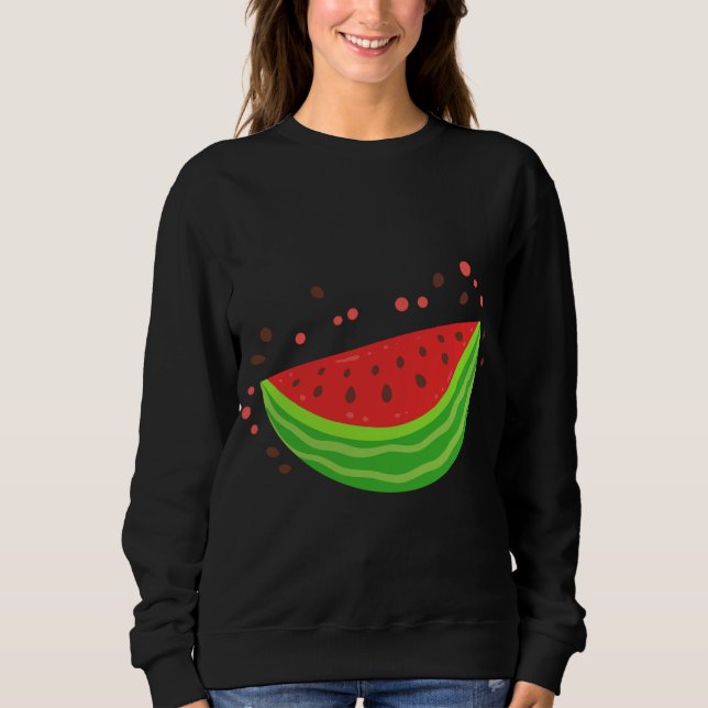 Moletom Fruta de Fatia de Melancia (Frente)