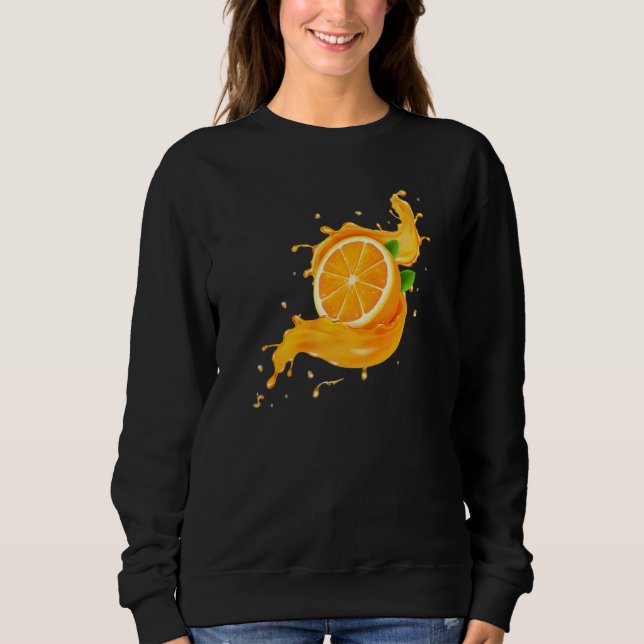 Moletom Fruta laranja 1 (Frente)