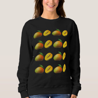 Moletom Fruta Vegans Mango Padrão Fruitário Mango