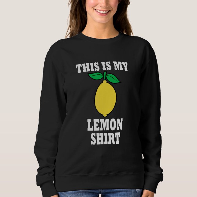 Moletom Frutas de citrinos com limonada de limão (Frente)