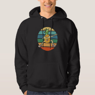 Moletom Frutas Tropicais Férias de Verão Retro Dabbing Aba