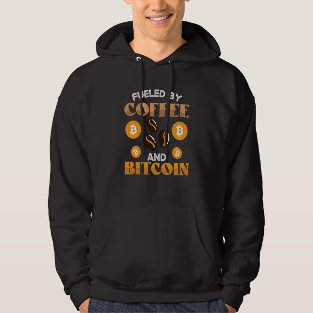 Moletom Fueled By Coffee And Crypto Cryptocurrency Blockch (Frente)
