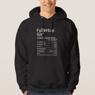 Moletom Fullerton Girl Ca California Funny City Raízes